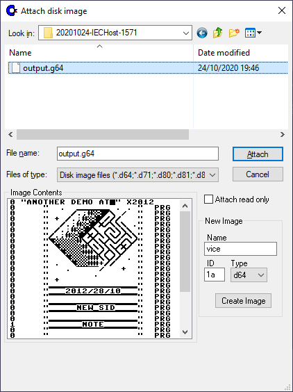 IECHost: G64 file created with a 1571 drive by Luigi Di Fraia